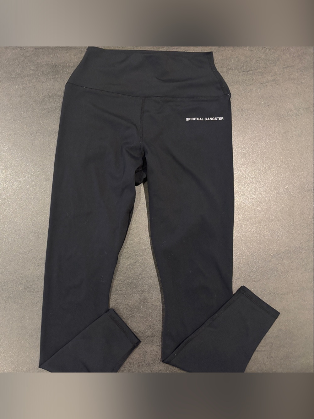 Spiritual Gangster Black High-Rise Performance Leggings